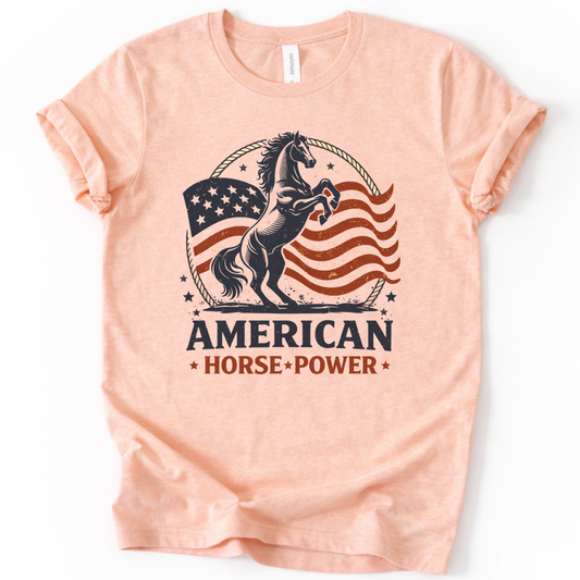 American Horsepower – Equestrian Edition Tee