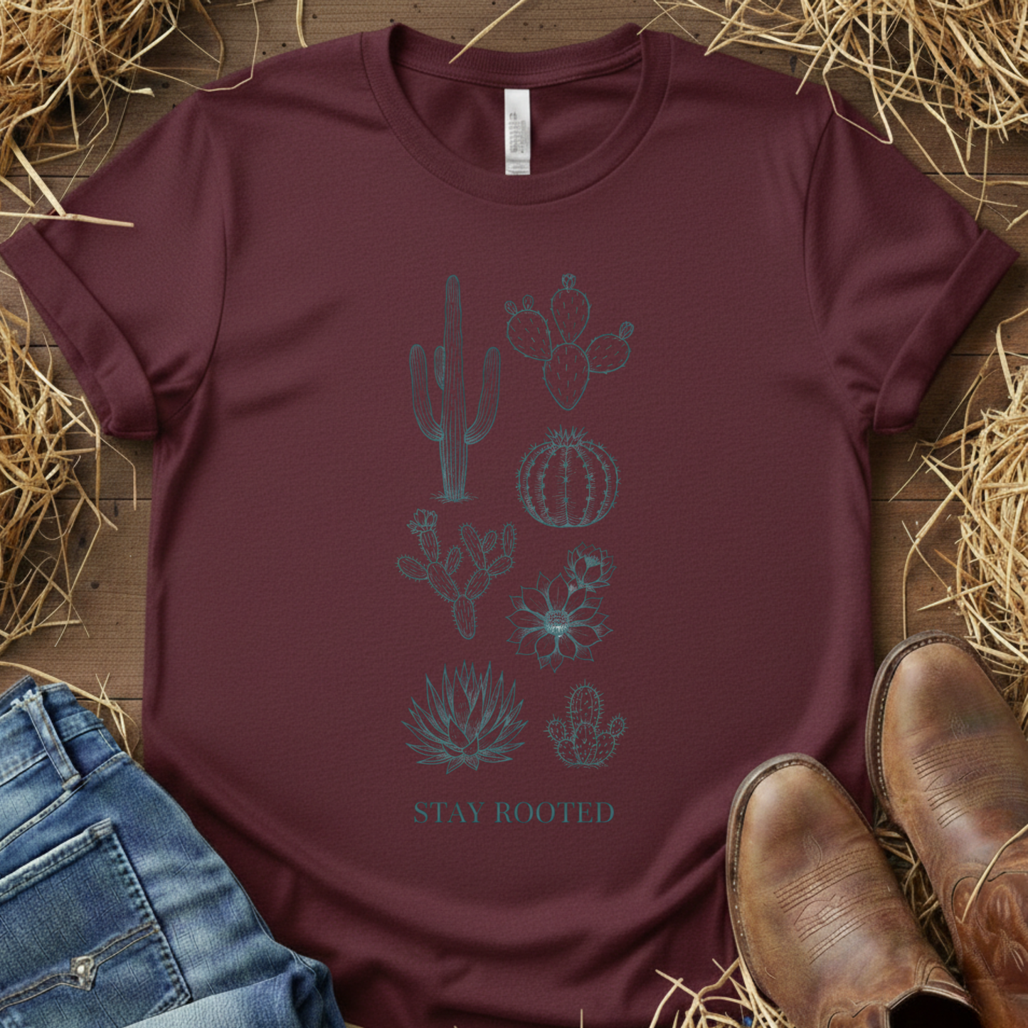 Stay Rooted – Rider Mindset Tee