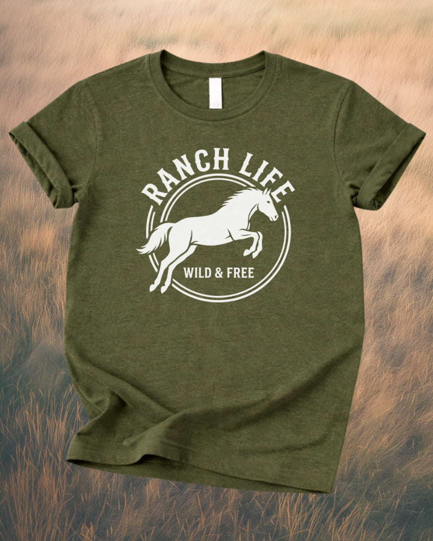 Ranch Life – Western Lifestyle Tee