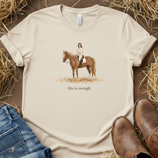 This Is Enough – Rider Peace Tee
