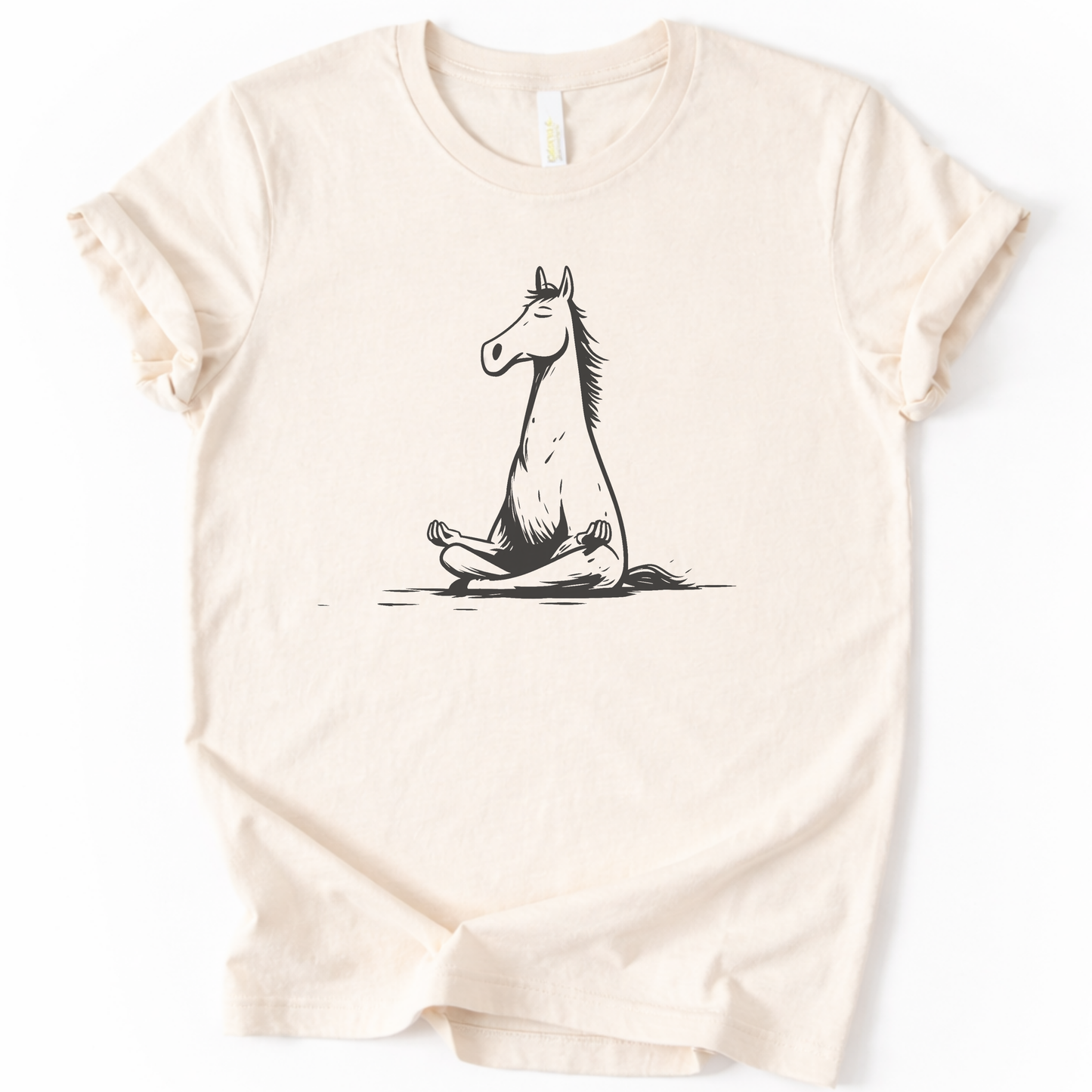 FIND YOUR CALM – MEDITATING HORSE TEE