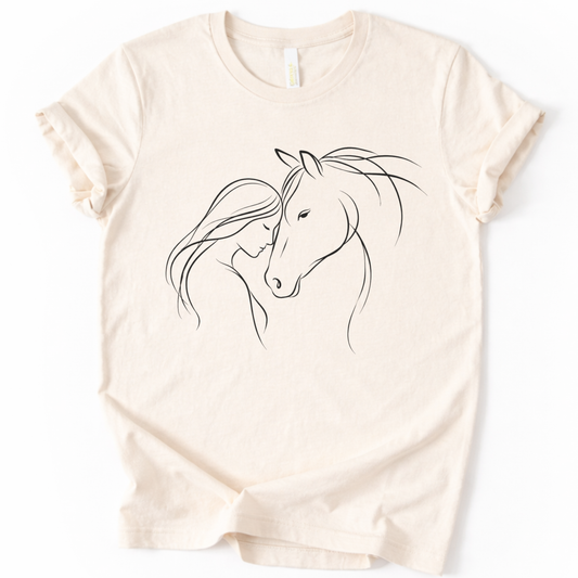 The Connection – Minimal Horse Tee