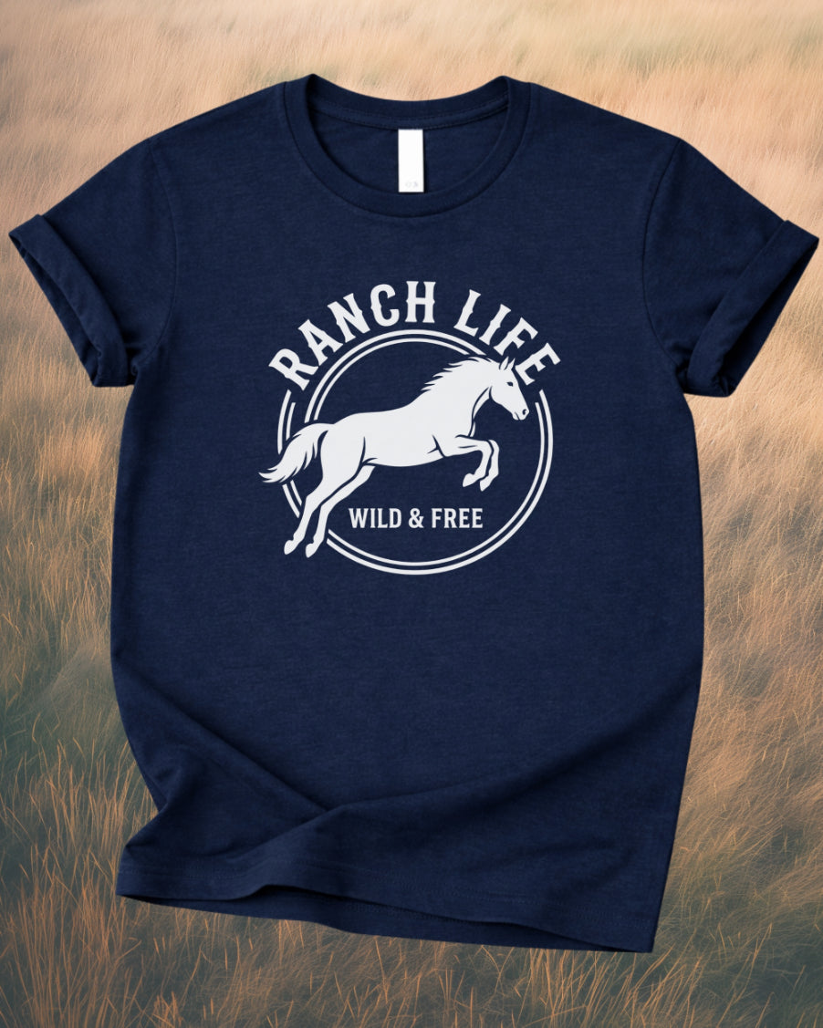 Ranch Life – Western Lifestyle Tee