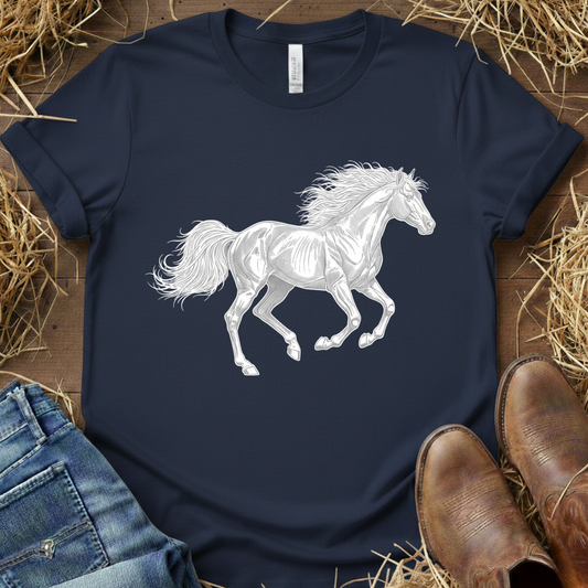 Glorious Run – Freedom Horse Tee
