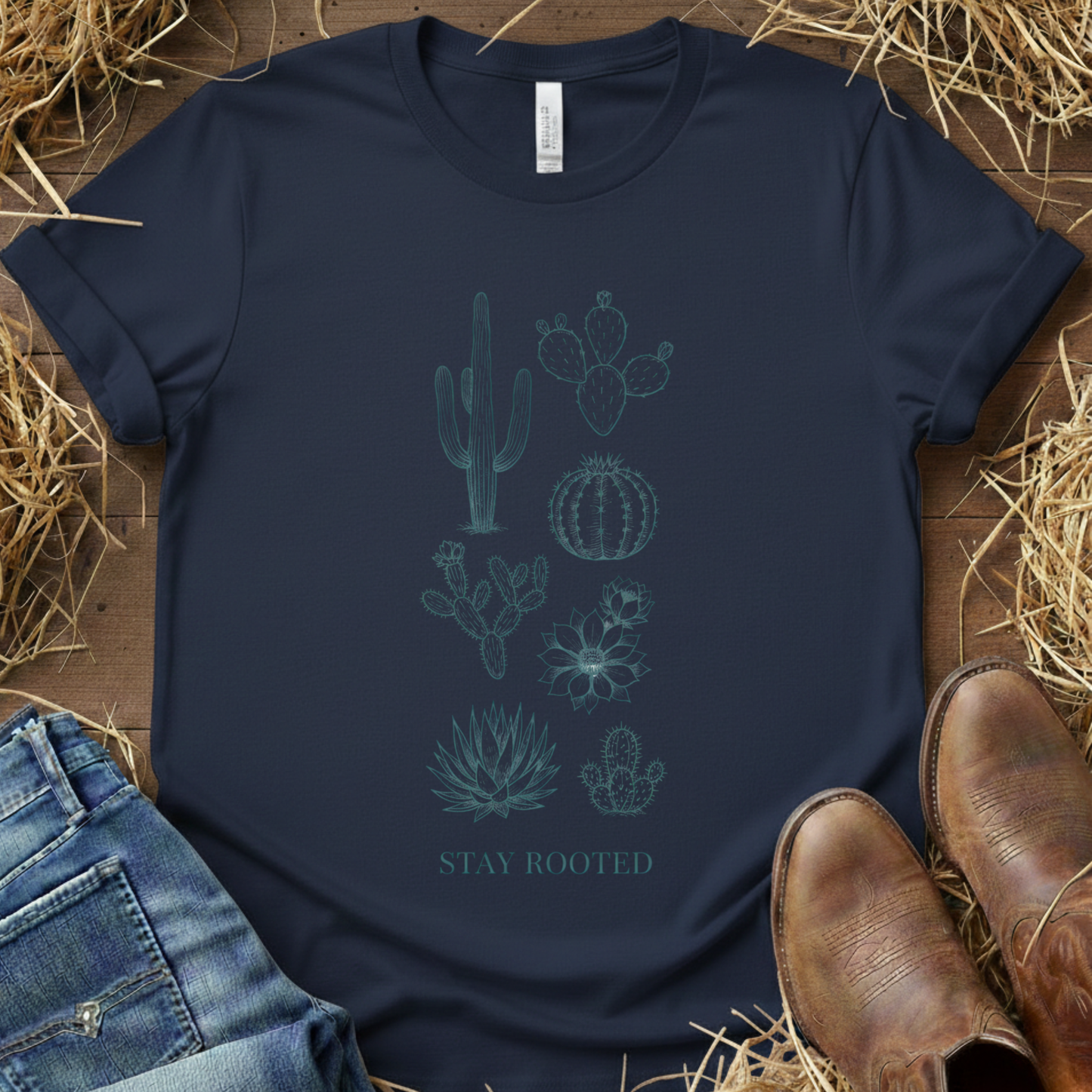 Stay Rooted – Rider Mindset Tee