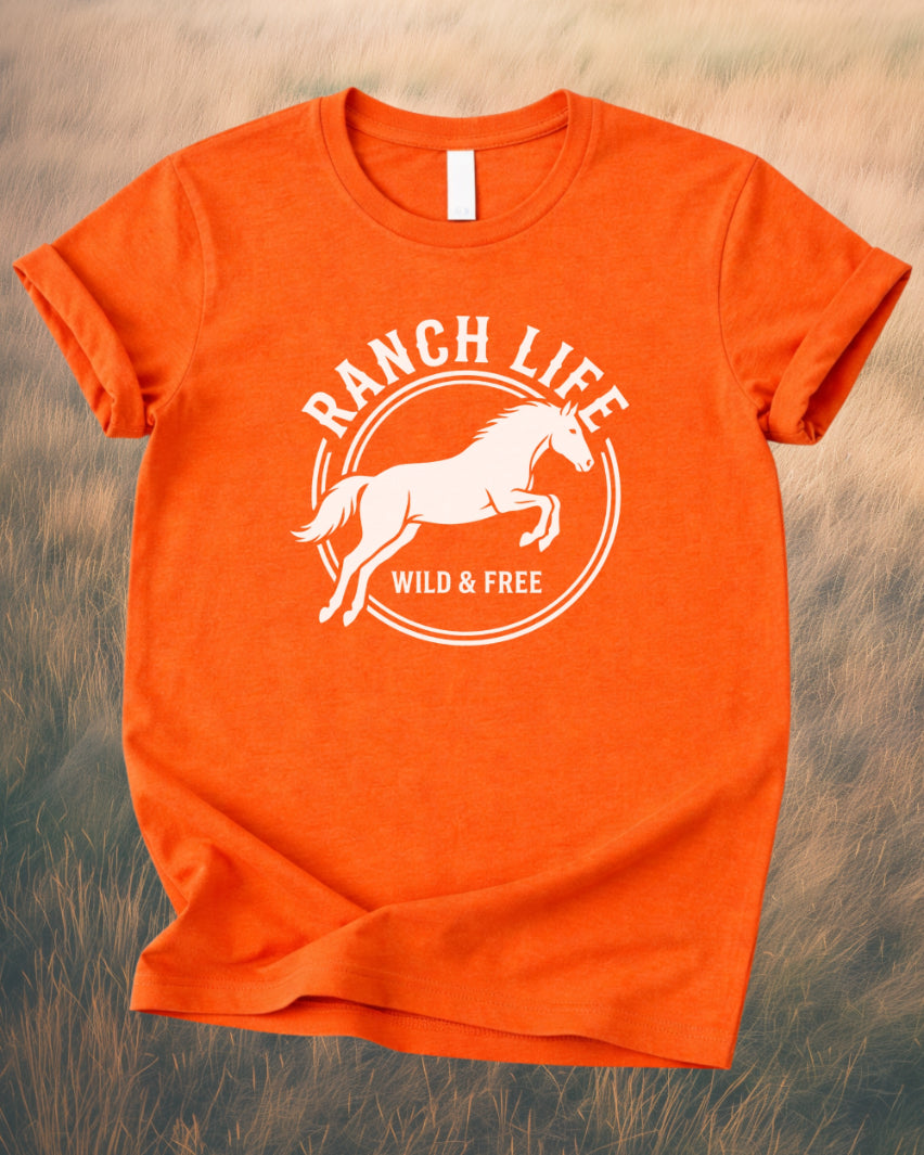 Ranch Life – Western Lifestyle Tee