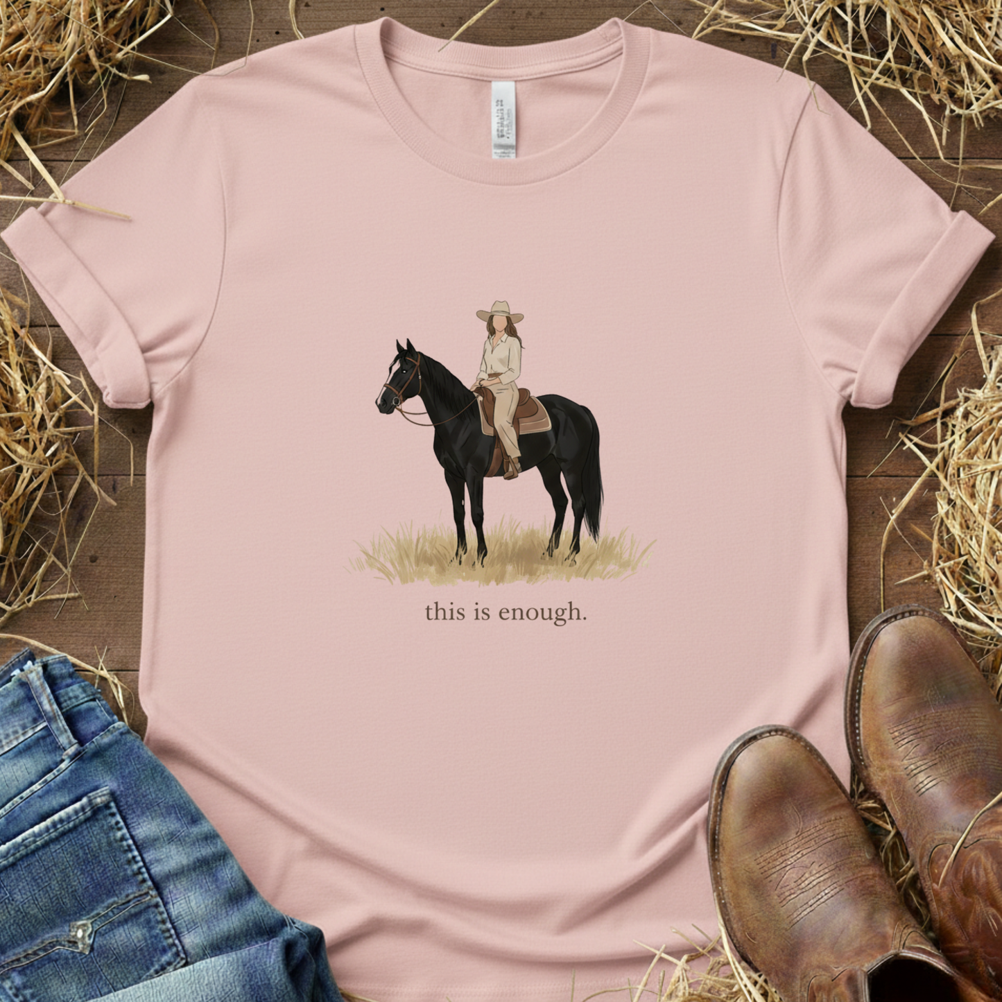 This Is Enough – Horse Life Tee