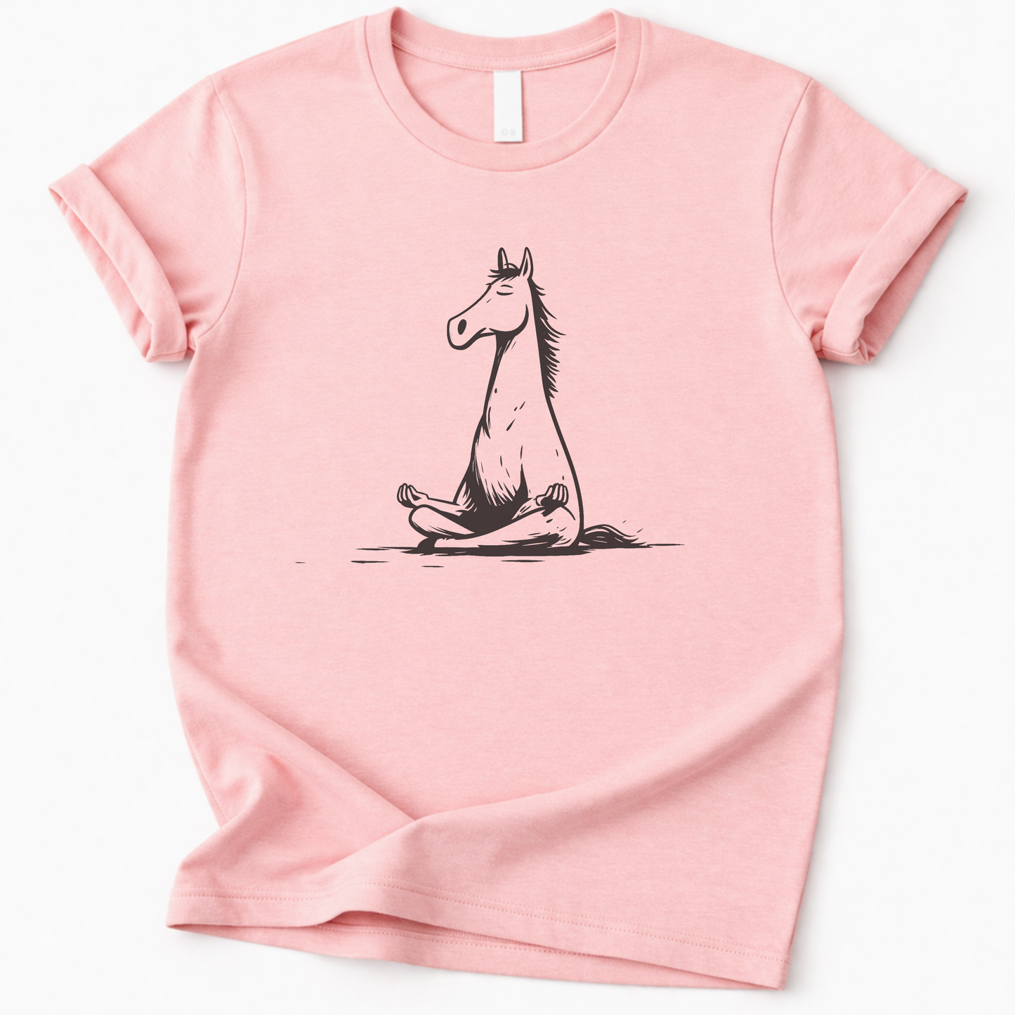 FIND YOUR CALM – MEDITATING HORSE TEE