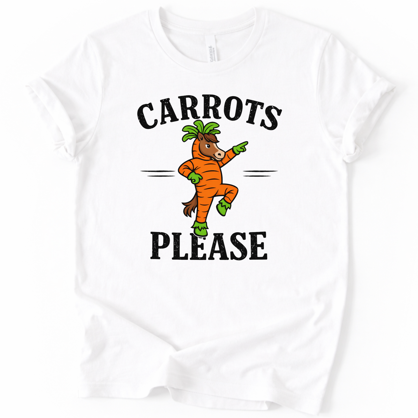 Carrots Please – Barn Humor Youth Tee