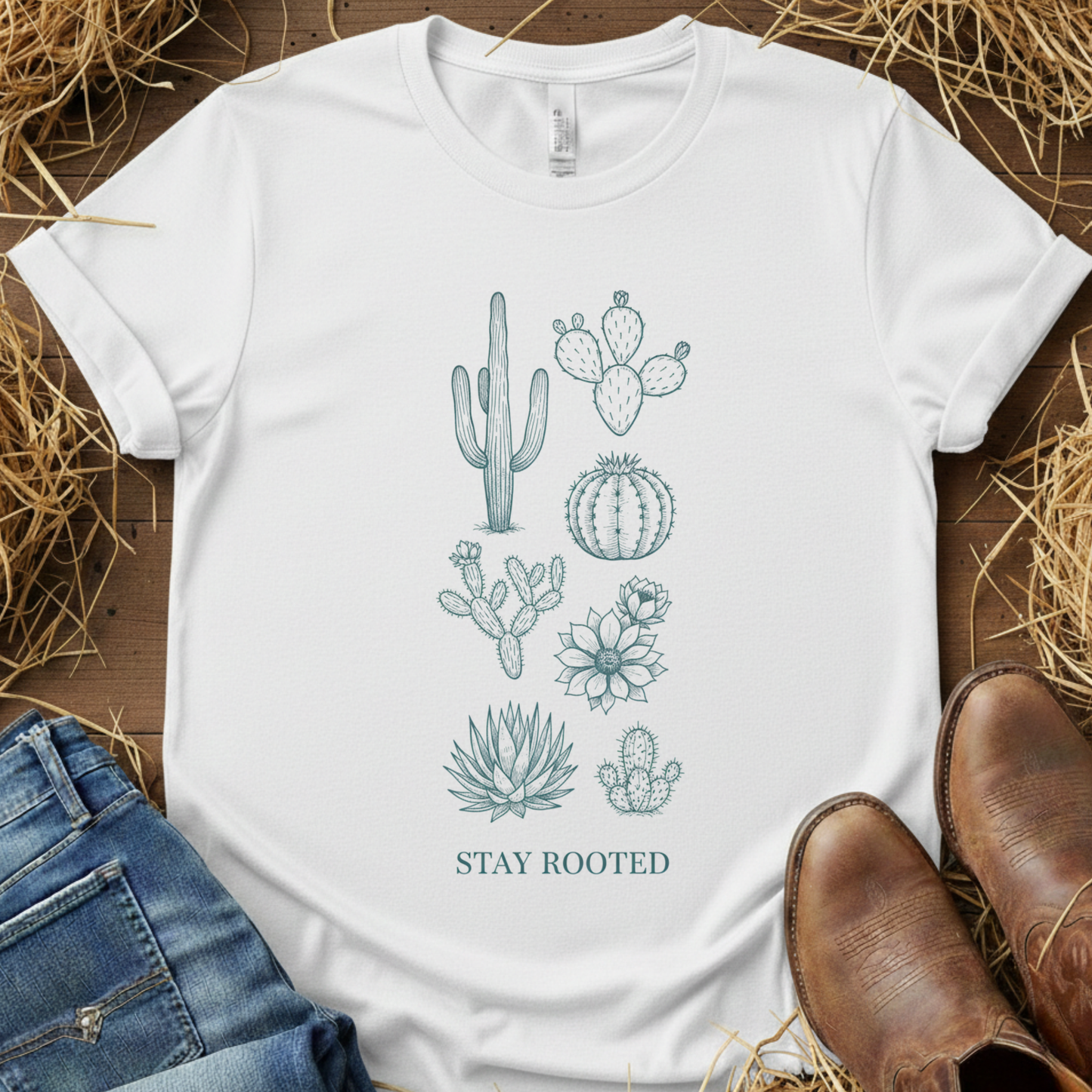 Stay Rooted – Rider Mindset Tee