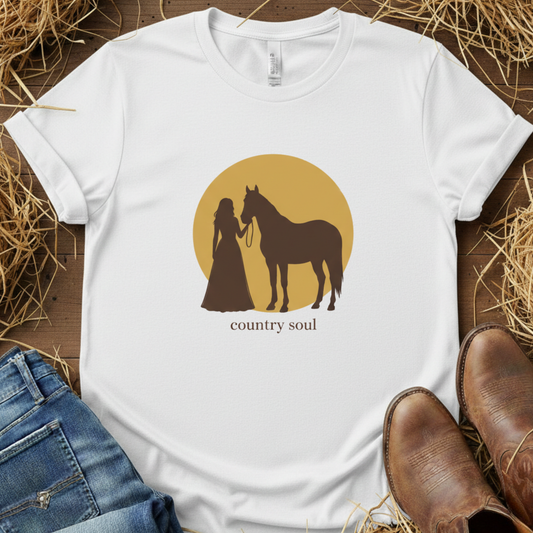 Country Soul – Western Horse Lifestyle Tee