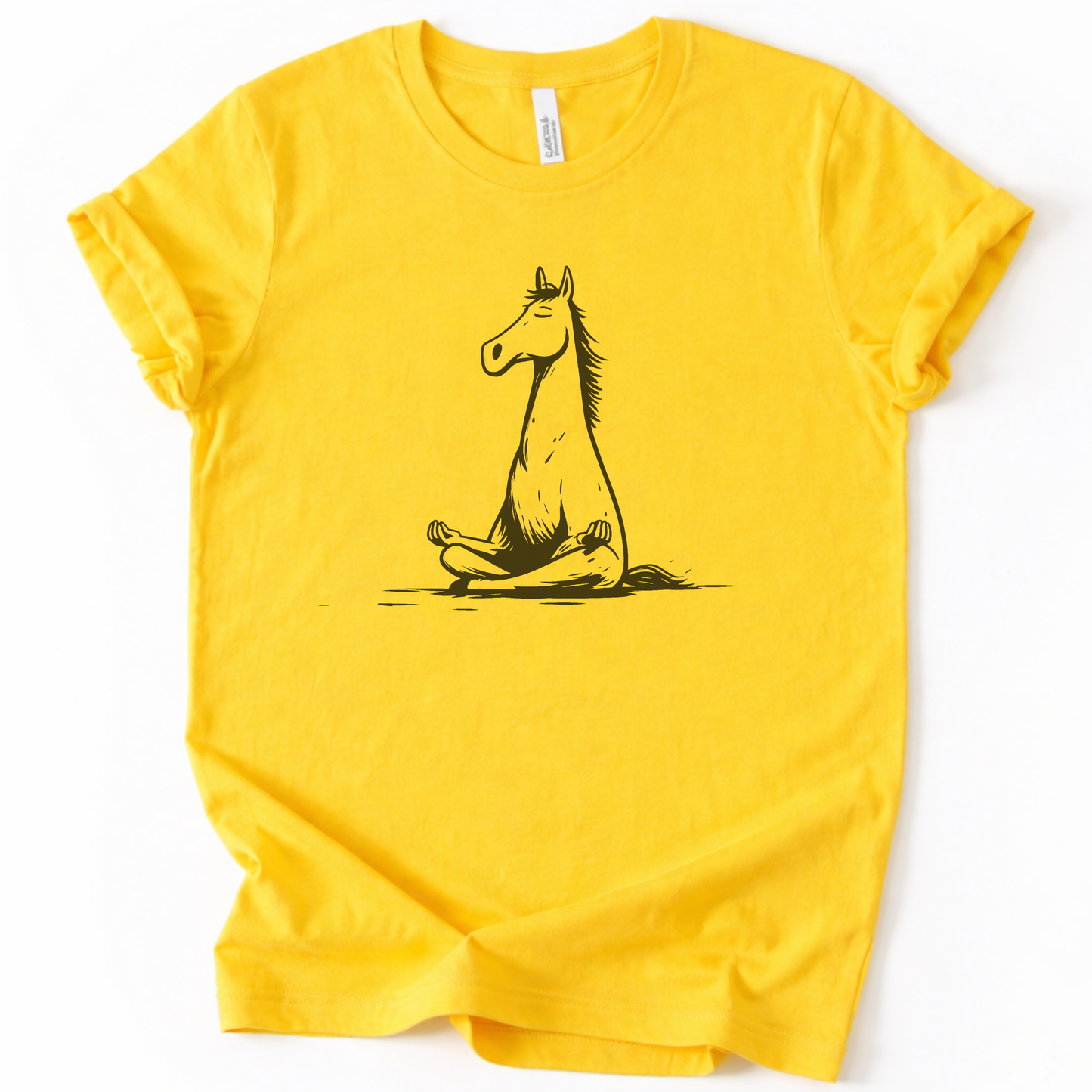 FIND YOUR CALM – MEDITATING HORSE TEE