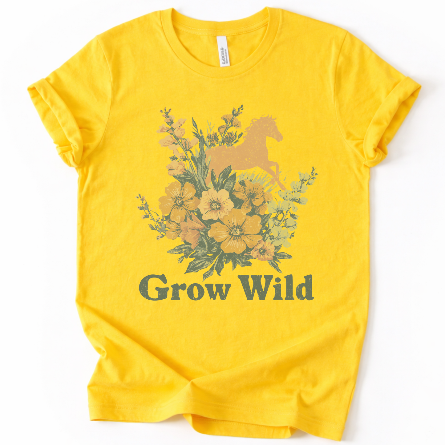 GROW WILD – WILDFLOWER HORSE TEE