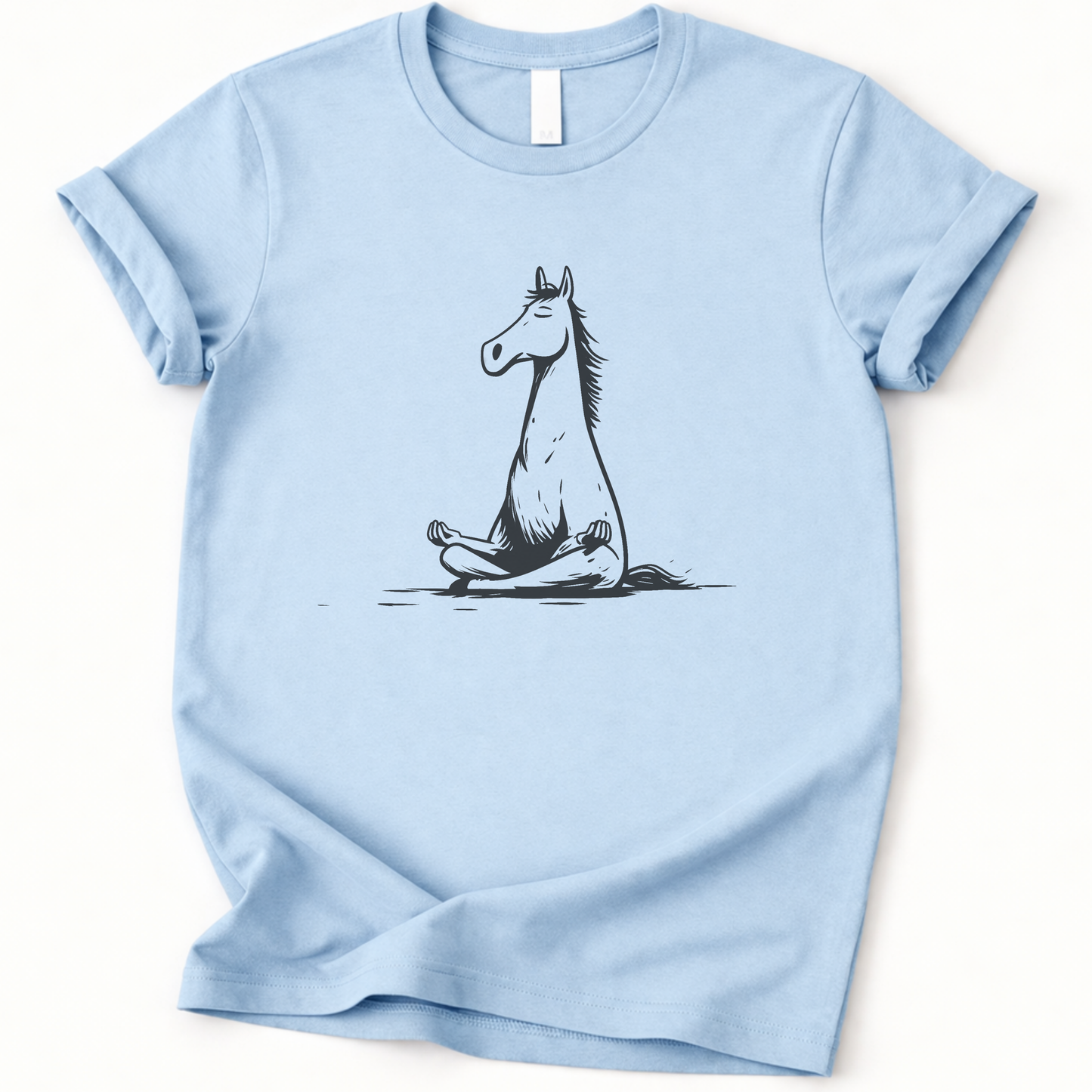 FIND YOUR CALM – MEDITATING HORSE TEE