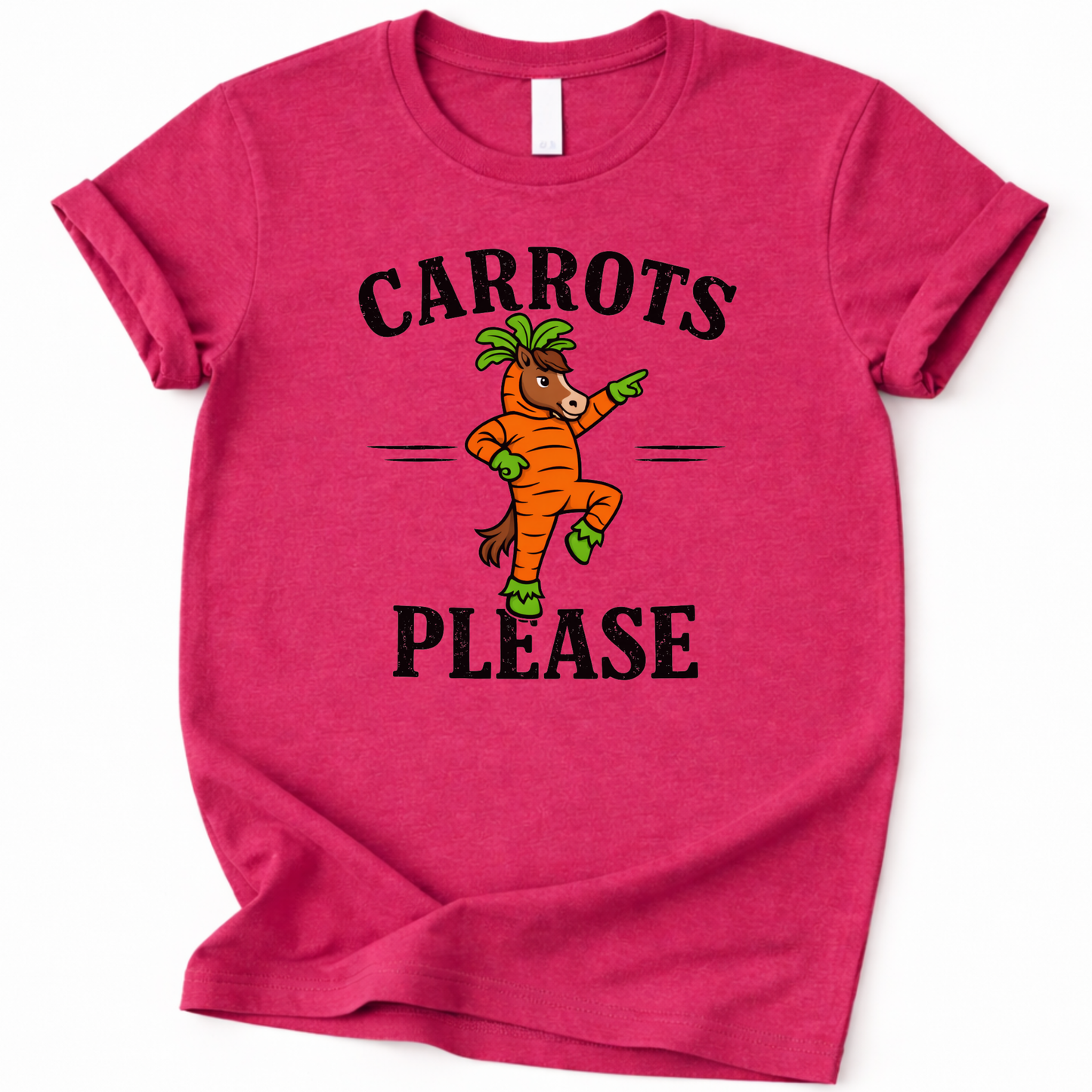 Carrots Please – Barn Humor Youth Tee