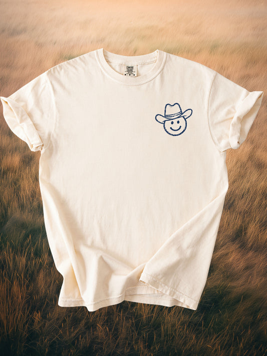 Be Good to Your Horse T-Shirt — Cowboy Smile Graphic Tee