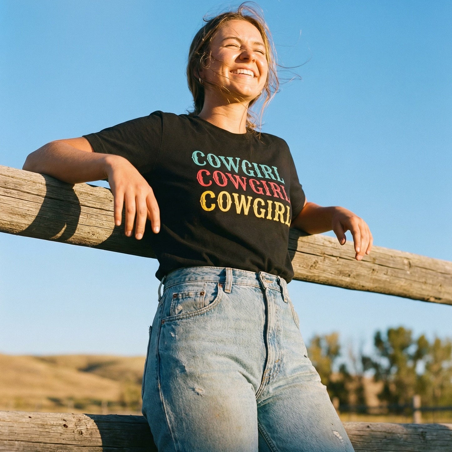 Cowgirl Energy – Western Lifestyle Tee