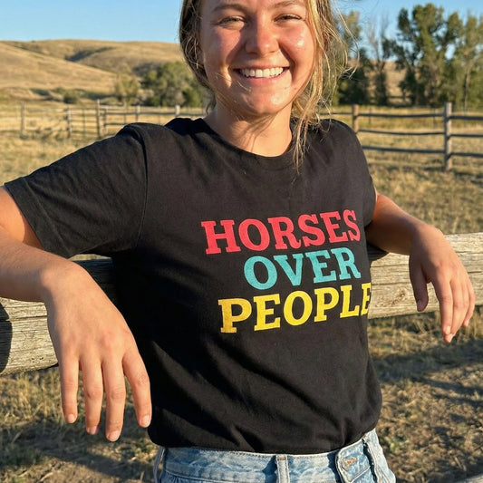 Horses Over People – Rider Priority Tee