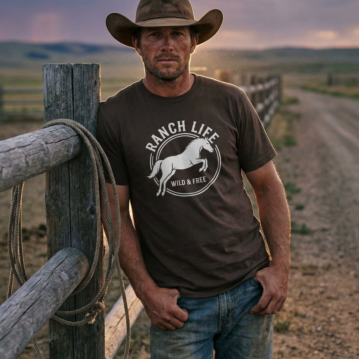 Ranch Life – Western Lifestyle Tee